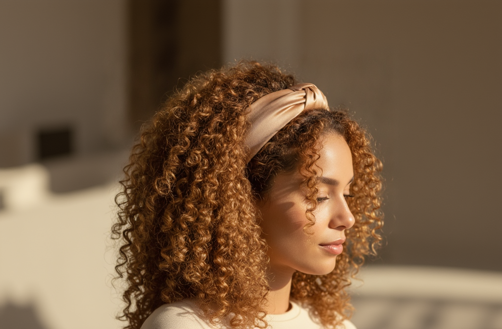 Bandeaux pour cheveux bouclés : protéger et sublimer vos boucles