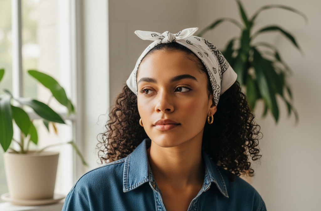 Le Bandana en Coton et le Sébum : Le Guide Complet sur ses Avantages et Limites