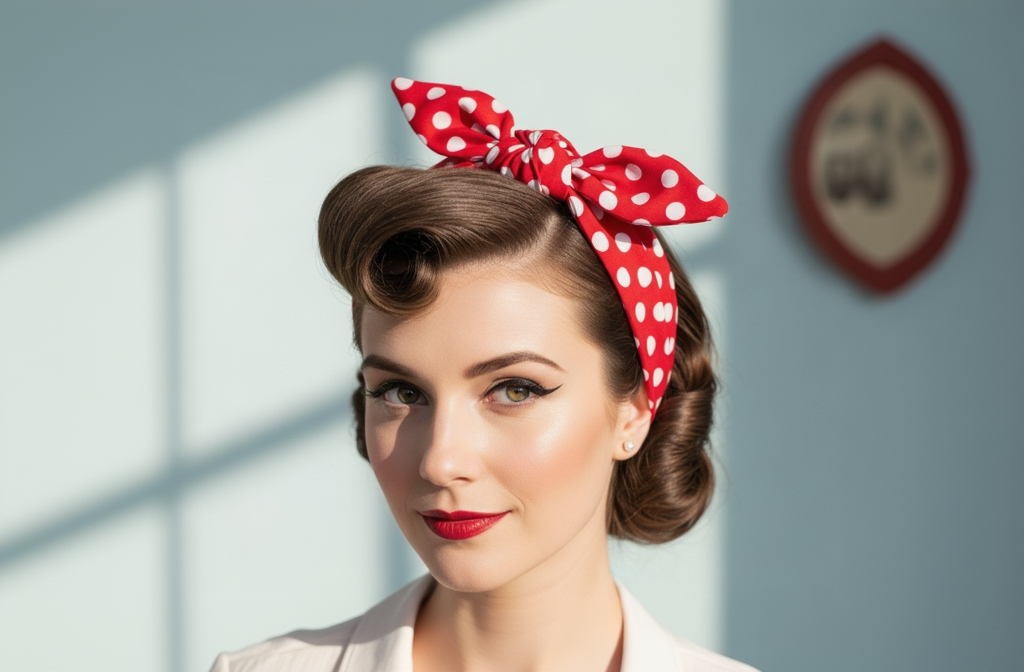 Les Bandeaux Cheveux Style Pin-up : Le Guide Complet pour un Look Auth ...