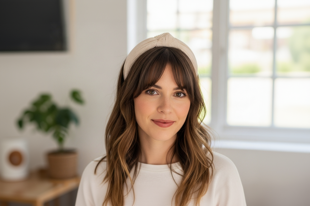 Styles de coiffures avec frange et bandeau : du bohème au chic sophistiqué