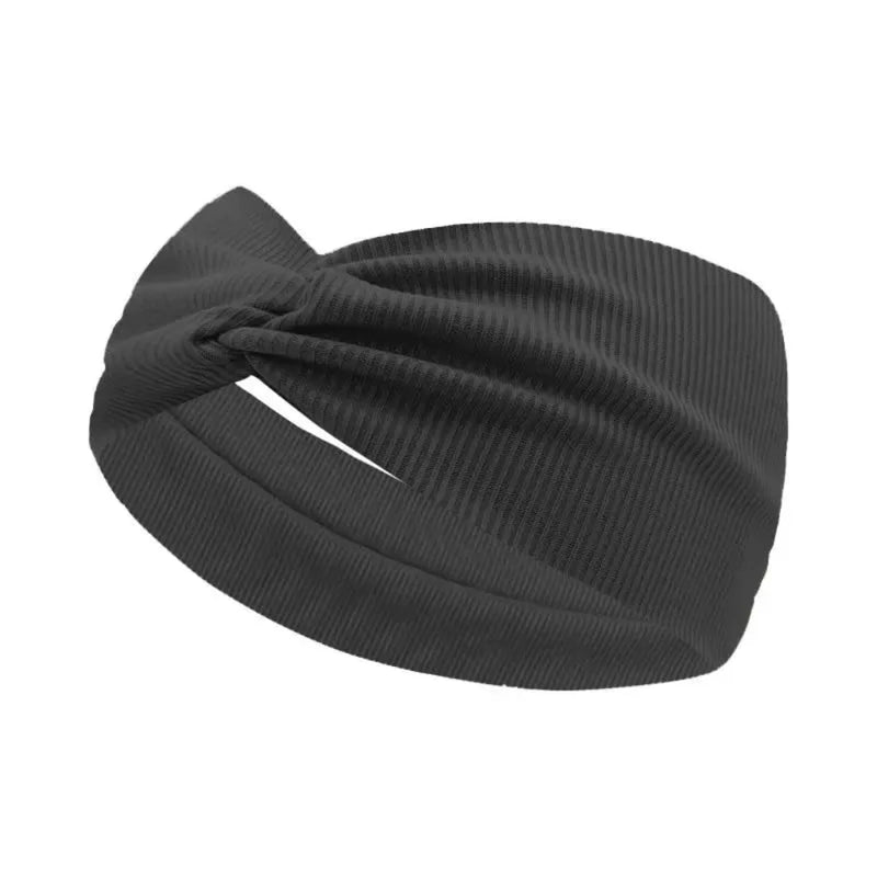 bandeau cheveux elastique noir- bandeau cheveux femme