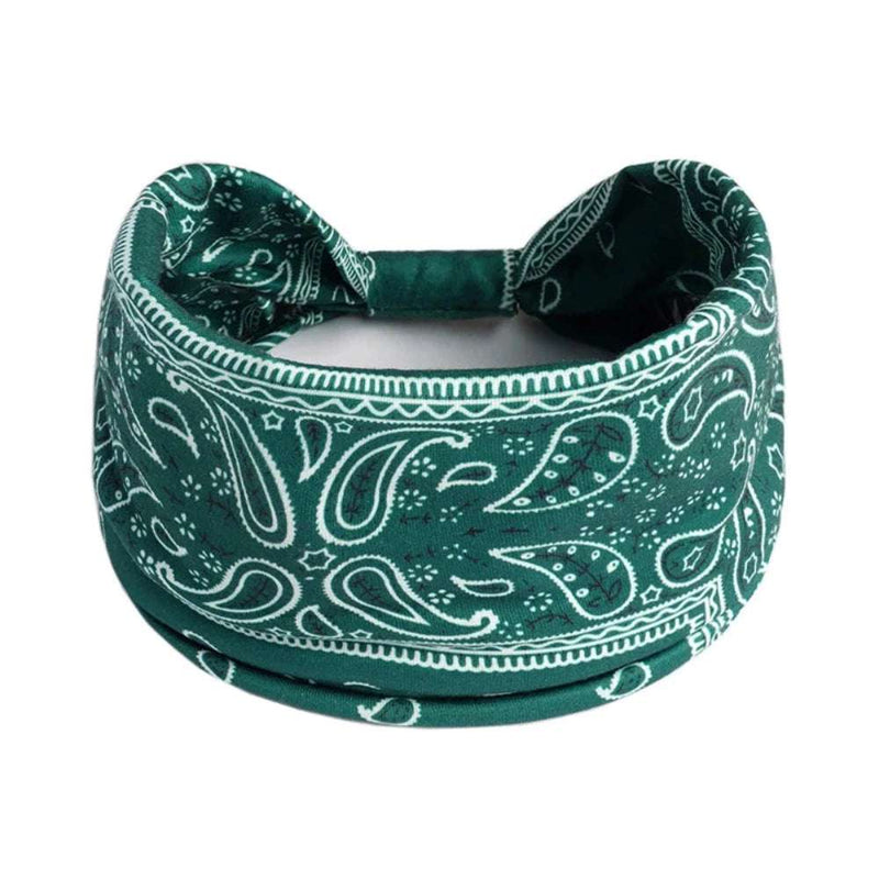 Bandeau floral à large torsion bandeau large bandeau large - France Bandeau floral à large torsion bandeau large bandeau large - France