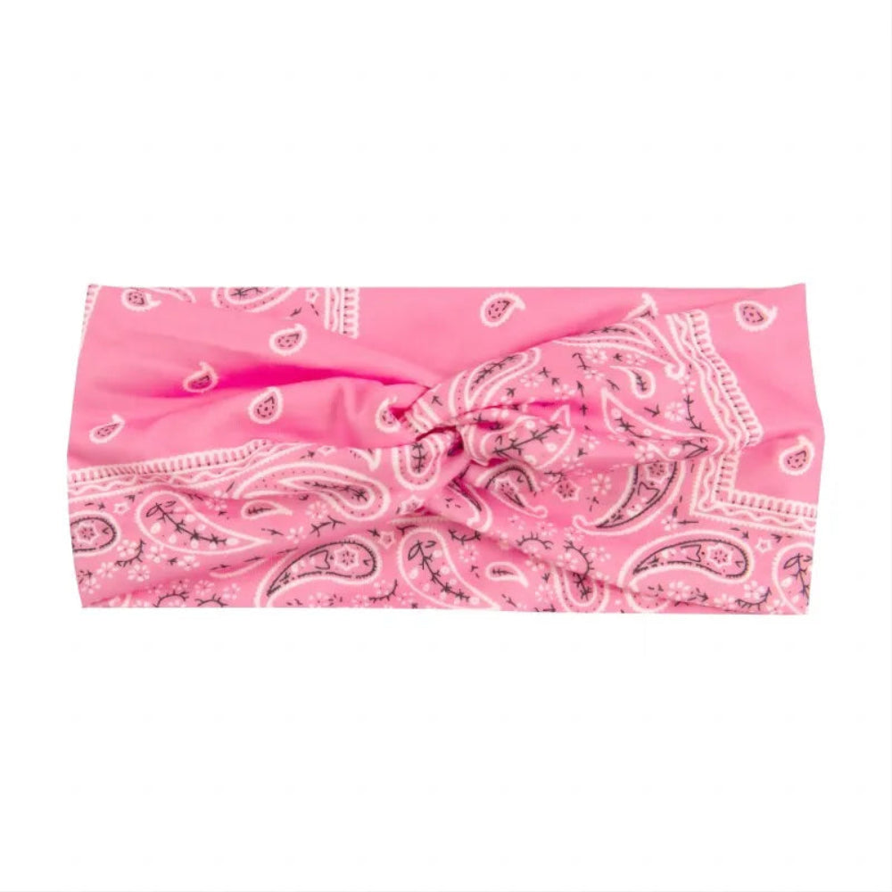 Bandana Bandeau Cheveux rose