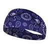 Bandana Homme Cheveux bleu