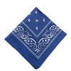 Bandana cheveux bleu foncé