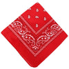 Bandana cheveux rouge