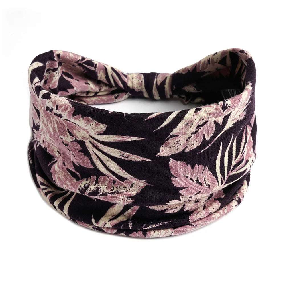 Bandeau Large Pour Cheveux Femme Bohème