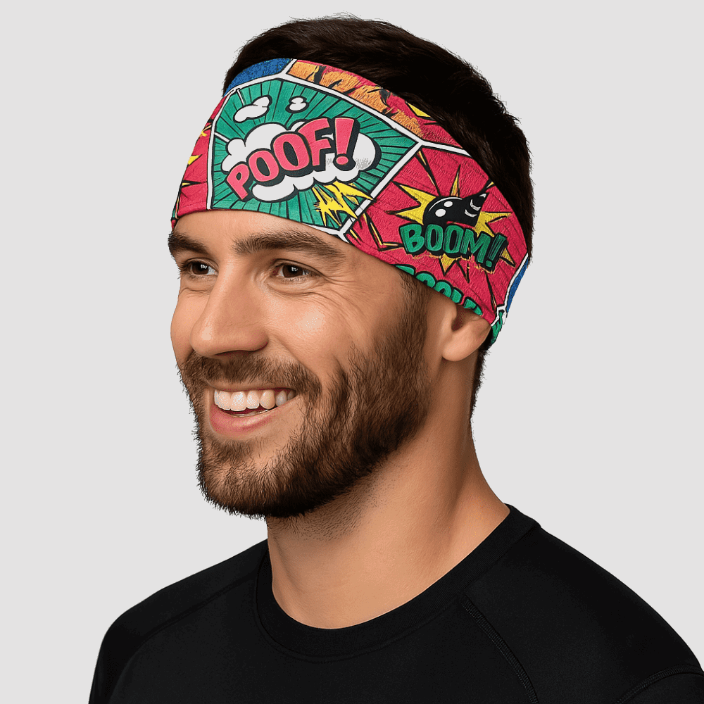 Bandeau cheveux homme fun