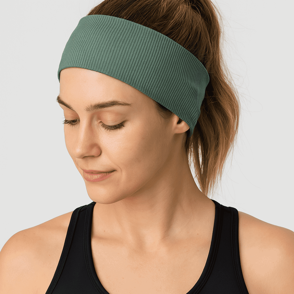 Bandeau Cheveux Femme Noir Avec Perles Dorées - Style Bohème Chic Pour Mariage Et Quotidien - 4