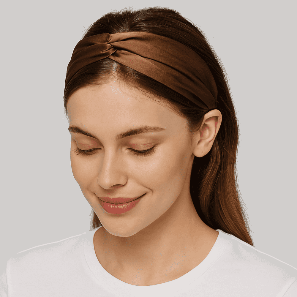 Bandeau en satin chic