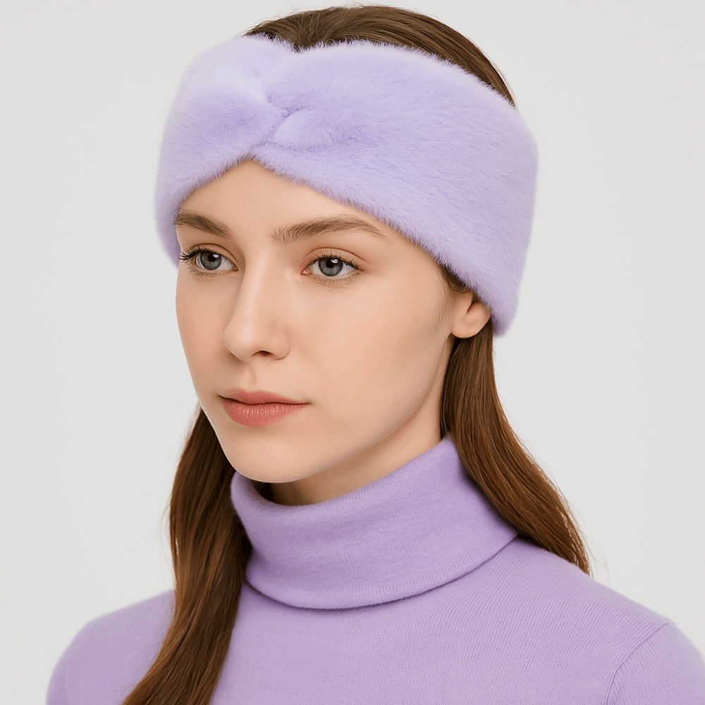 Bandeau hiver femme doux