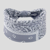 Bandeau Bandana Femme Gris Souris - bandeau cheveux femme modele doux et confortable