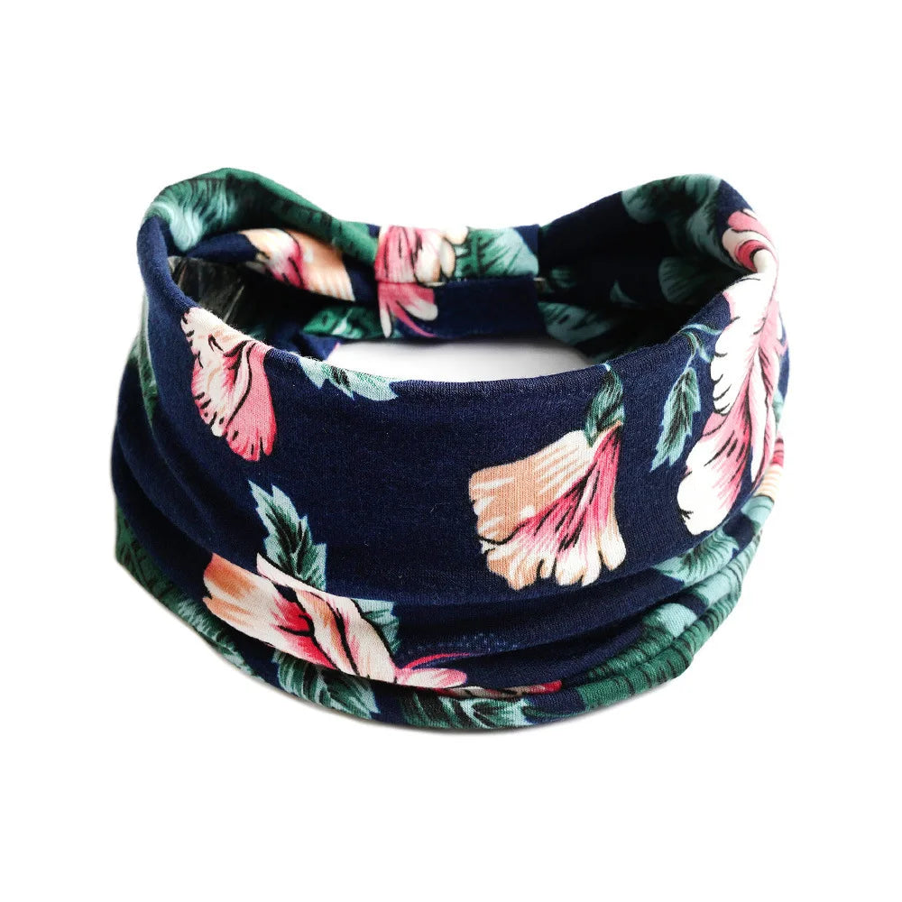 Bandeau Cheveux Fleur rose