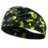 Bandeau Cheveux Homme Sport jaune