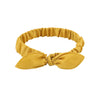 Bandeau Cheveux Noeud jaune