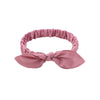 Bandeau Cheveux Noeud vieux rose