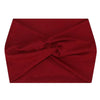 Bandeau Extra Large Cheveux Femme Bordeaux _ Bandeau cheveux femme