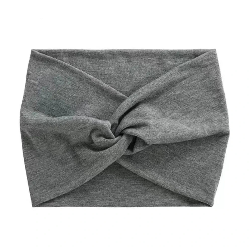 Bandeau Extra Large Cheveux Femme Gris - bandeau cheveux femme