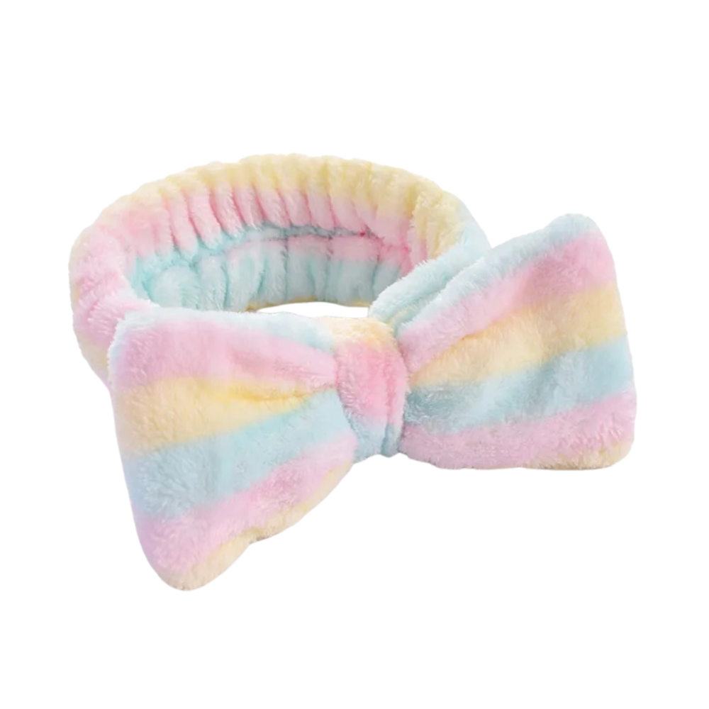 Bandeau Maquillage Tricolore Pastel - bandeau femme