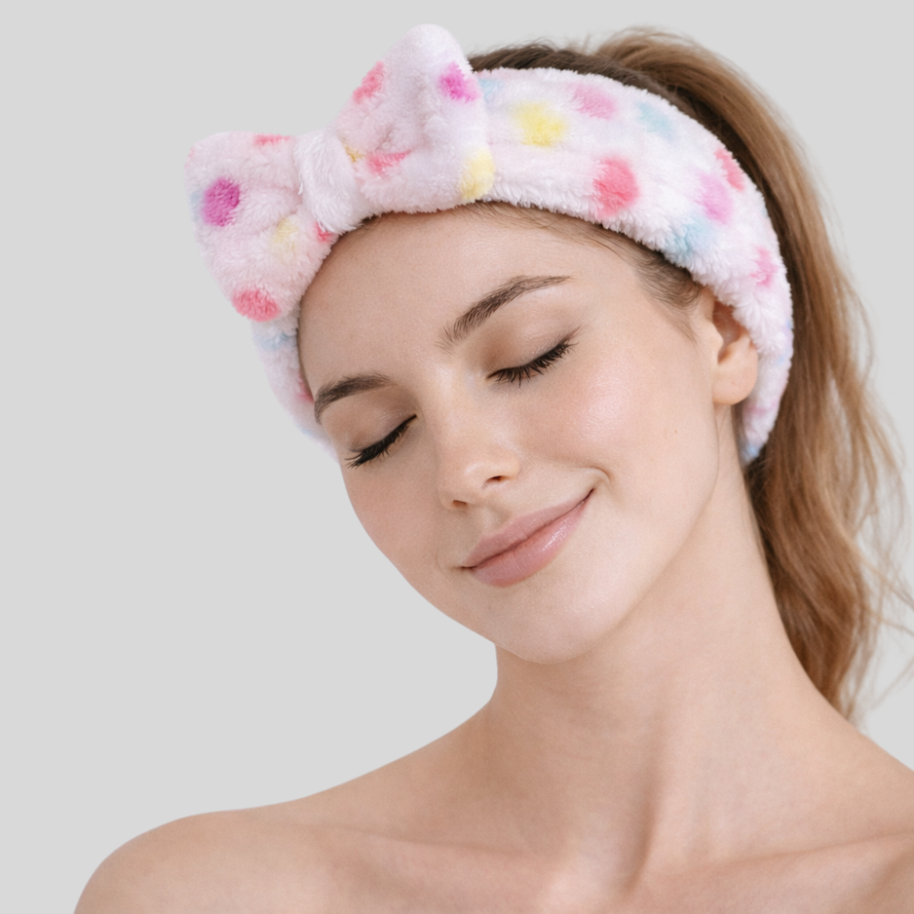 Bandeau Maquillage a Poids Multicolore - bandeau maquillage femme