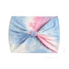 Bandeau Tie Dye bleu blanc rose