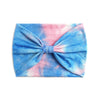 Bandeau Tie Dye bleu rose