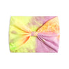 Bandeau Tie Dye jaune rose