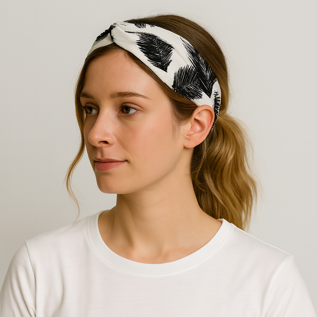 Bandeau Tissu Cheveux - le bandeau