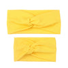 Bandeau cheveux Enfant Parent jaune