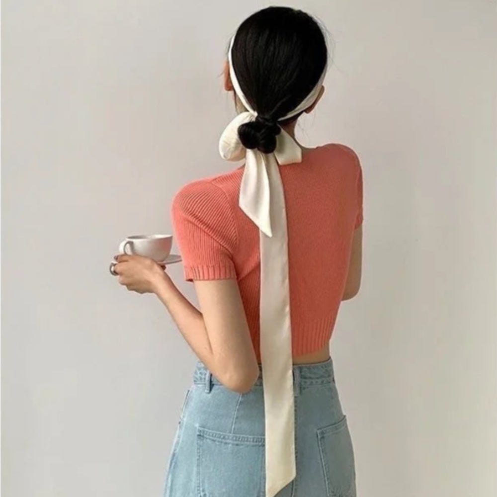 Bandeau cheveux foulard