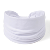 Bandeau cheveux large blanc - bandeau cheveux