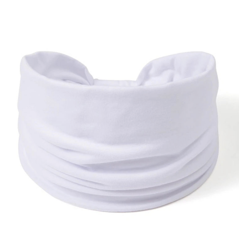 bandeau large cheveux blanc - bandeau cheveux femme