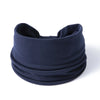 Bandeau cheveux large bleu marine - Bandeau cheveux