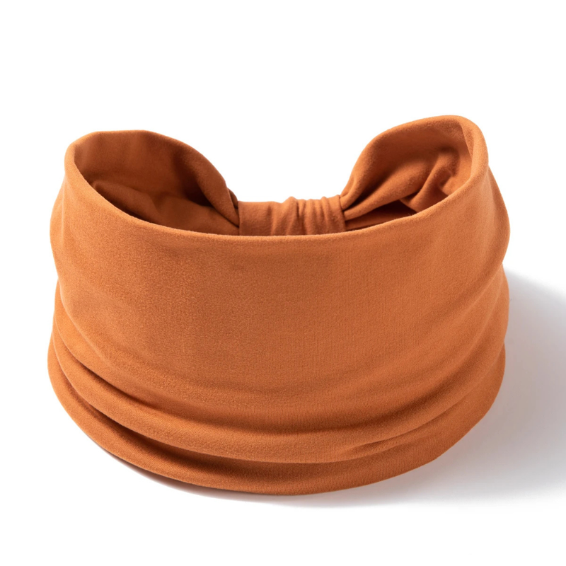 bandeau large cheveux terracotta - bandeau cheveux femme