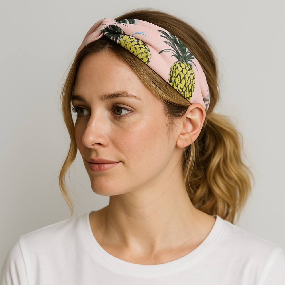 Bandeau croise ananas