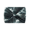 Headband tie dye noir et blanc