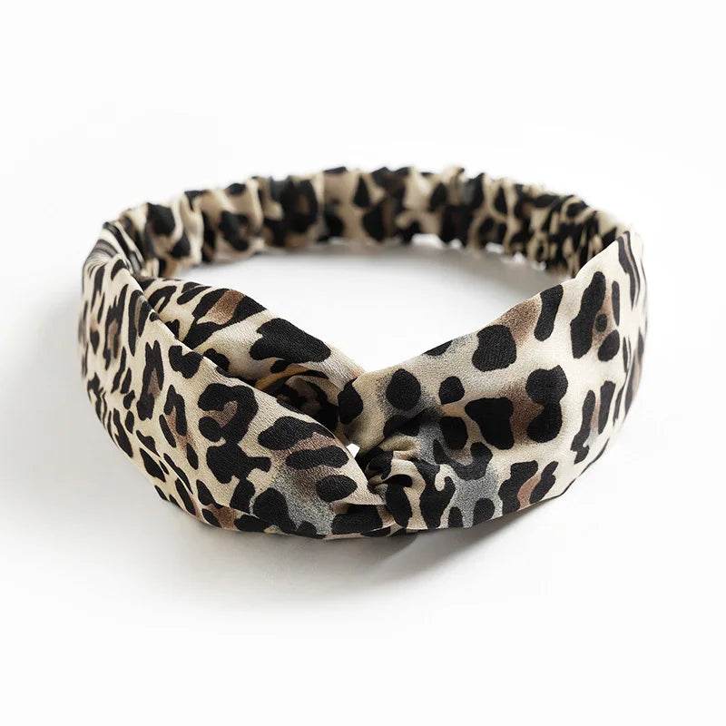 Bandeau Cheveux Leopard