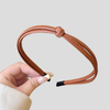 Serre Tete elegant (3pcs) - serre tete femme camel modele