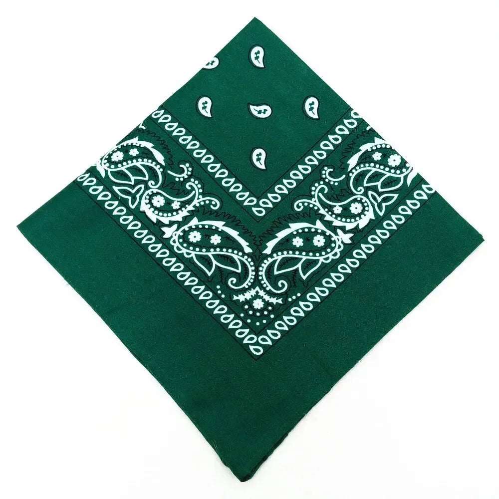 bandana vert fonce