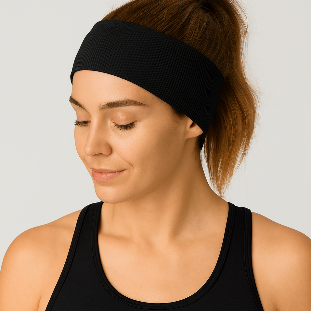 bandeau cheveux femme sport noir - bandeau cheveux femme