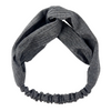 bandeau croisé femme gris - bandeau femme