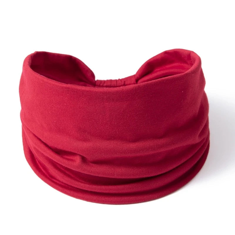 bandeau large cheveux rouge - bandeau cheveux femme
