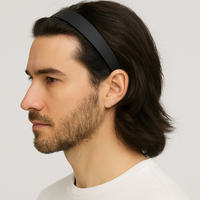 Lot 10 Serre-Têtes Homme En Métal - Bandeaux Cheveux Sport Et Quotidien - Maintien Optimal